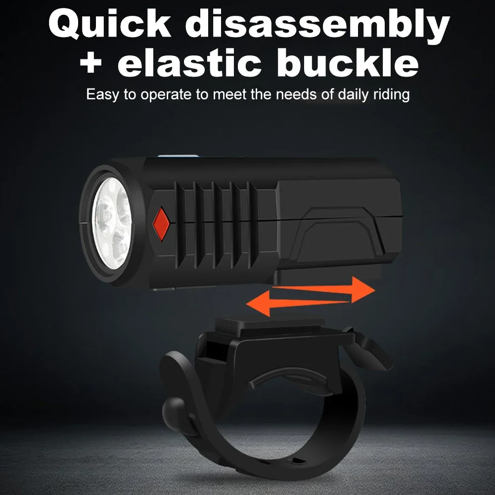 LED الدراجات الجبهة ضوء سطوع عالية قابلة للشحن السلامة الخلفية مصباح الطريق MTB الدراجة العلوي دراجة مصباح يدوي الملحقات #3