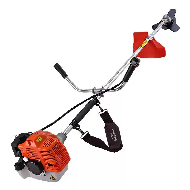 52cc 2‑Stroke Gas Backpack Brush Cutter 7500RPM Grass Trimmer Weed Eater For Garden Lawn Clearing