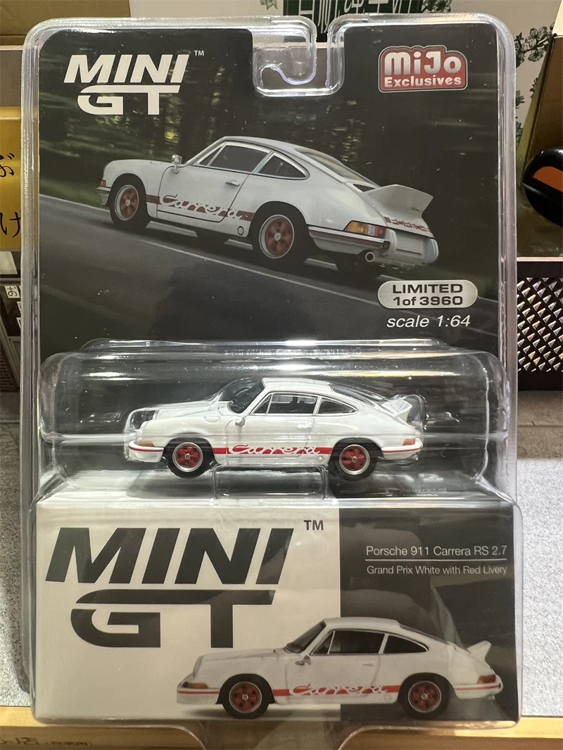 

TSM MINIGT 1/64 # 612 rwb 911 RS 2.7 Grand Prix Die-cast alloy car model collection display gifts