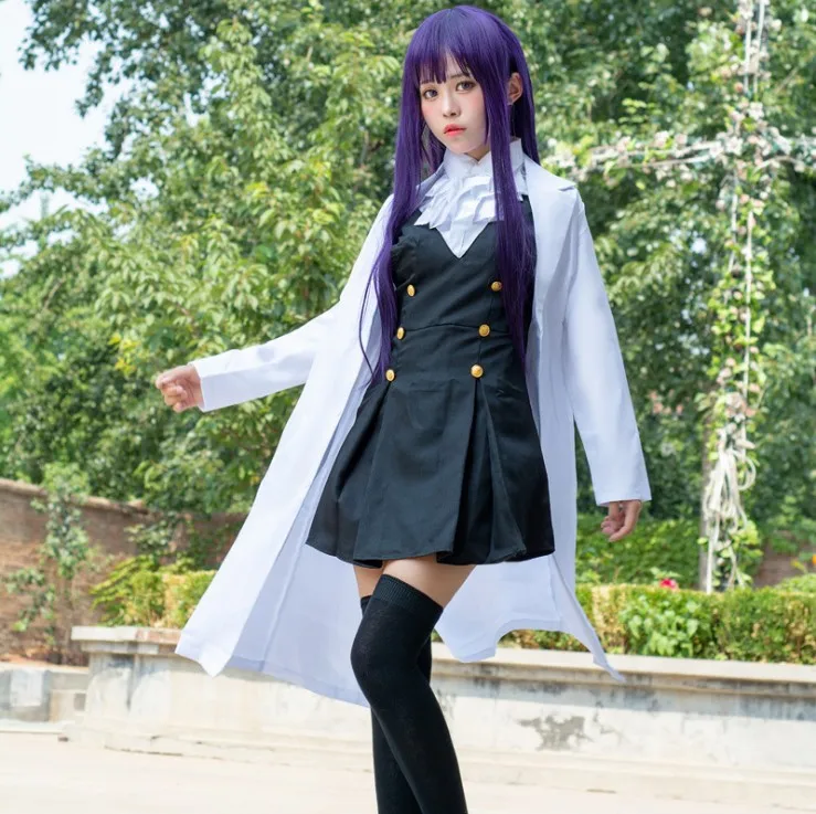 New Shirakiin Riricho Anime Inu x Boku SS Cosplay Cartoon Halloween Cos Woman Man Cosplay Costume Shirt skirt bow tie 2026 view 4