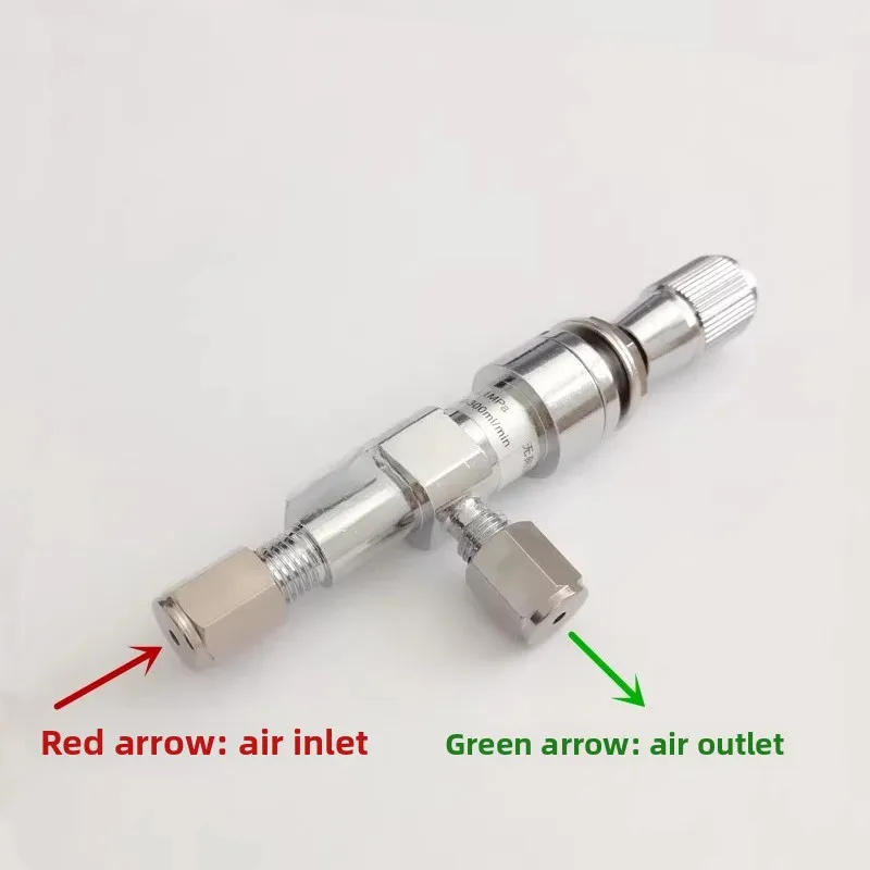 

Precision gas nee dle valve 2mm gas path regulating valve flow control valve laboratory pipeline gas chromatography accessories