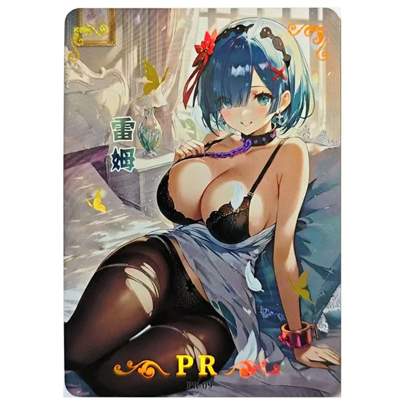 Anime Godin Verhaal Zeldzame PR Breking Folie Stempelen Laser Sexy Collectible Kaarten Rem Speelgoed voor jongens Kerst Verjaardagscadeau