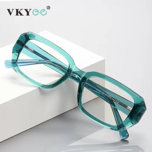 VICKY, gafas graduadas cuadradas gruesas para mujer, miopía, hipermetropía, lectura, gafas ópticas antiluz azul, montura para mujer PFD2154