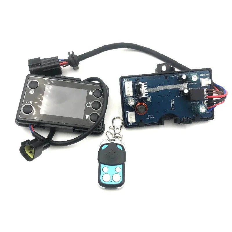 12/24V 2KW 5KW 8KW 디젤 에어 히터 LCD 모니터 스위치 + 제어 보드 마더 보드 + 리모컨 유사한 Eberspacher Webasto
