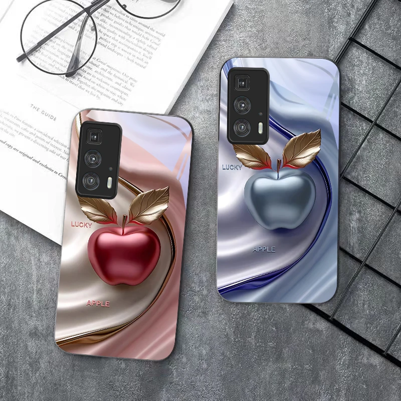 Modern light luxury style For Motorola Moto Edge 20 Lite 30 Pro 40 Neo 50 Ultra G Play G45 G54 G55 G75 G84 G85 Glass Phone Case view 6