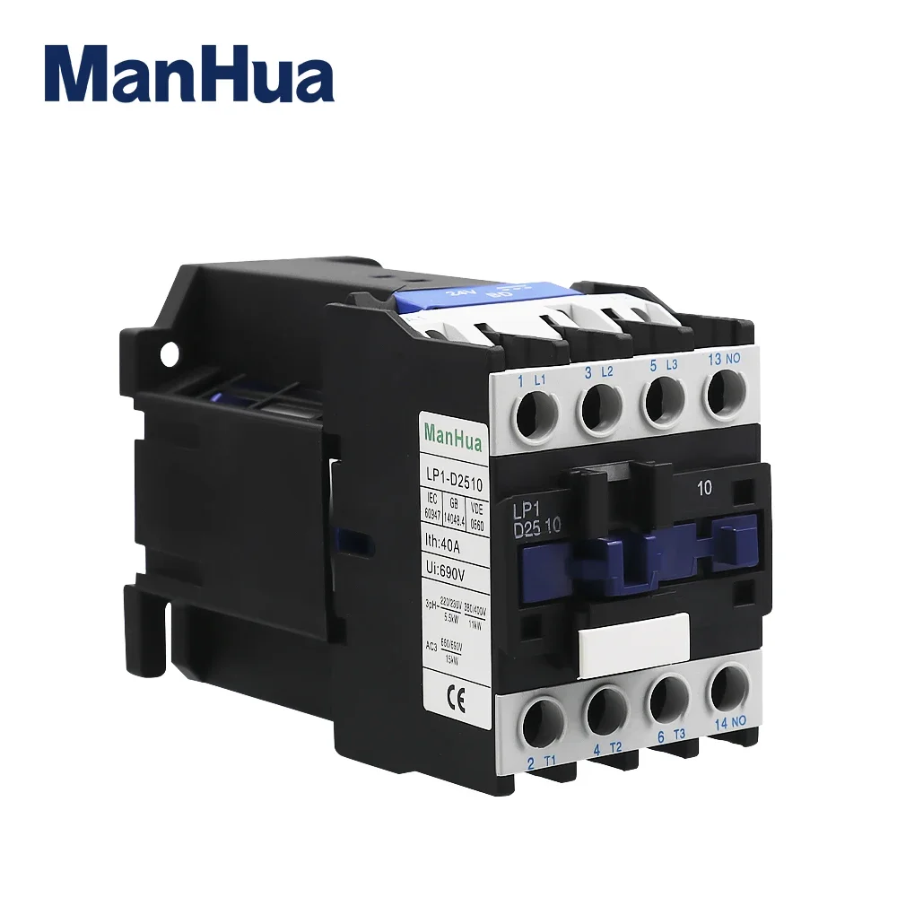 ManHua DC Magnetic Contactor LP1-D2510 240V 36V