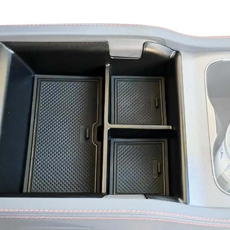 Car Center Console Storage Box Armrest Box Storage Tray For BYD Atto 3 Plus 2022 Accessories Storage Box Car Interior Organizer