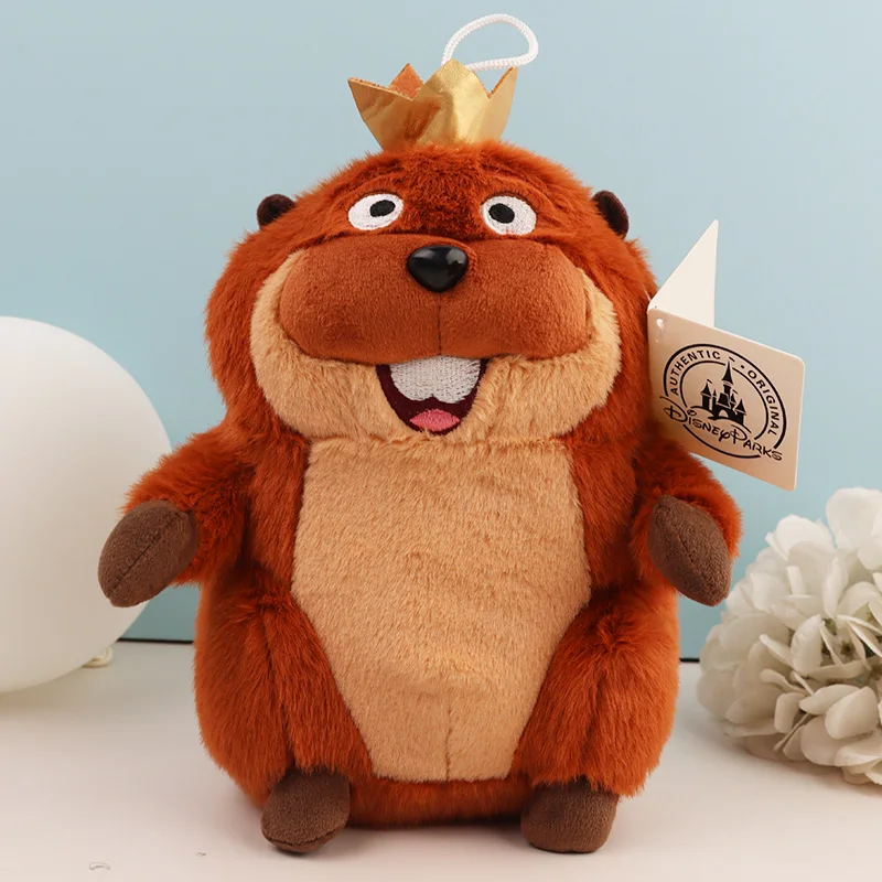 Kawaii Fluffy Hoppers Disney Plush Toys Mabel King George Castor Pixar Anime Stuffed Animal Cute Soft Dolls For Girls Children - view 4