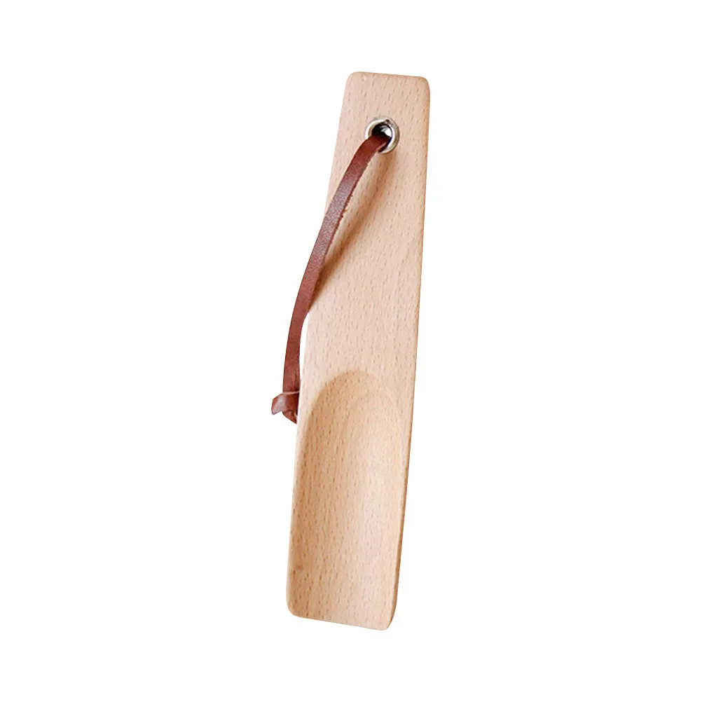 

Shoe Horn Premium Wooden Shoe Lifter Easy Wear Home Portable Shoe-Wearing Tool Smooth Odorless Design