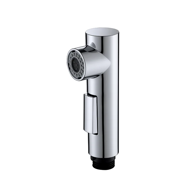 1pc Kitchen Faucet Accessories ABS Brushed Nickel Chrome Silver Sink Kitchen Pull Down Faucet Dual Spray Spout Shower Head