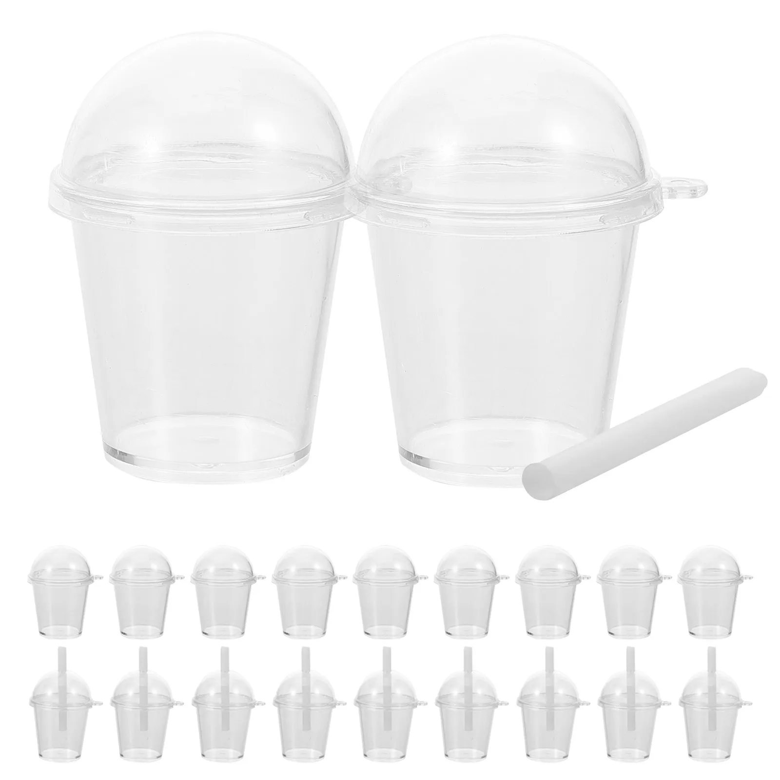 

Mini Cup 6x5cm DIY Craft Decor Bubble Tea Keyring Tiny Cups Model Material Mini Milk Tea Cup Charms Pendant Jewelry Making