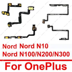 Volume Power Flex Cable For OnePlus 1+ Nord 2 Nord N10 N100 N200 N300 5G On Off Power Volume Mute Side Button Flex Ribbon
