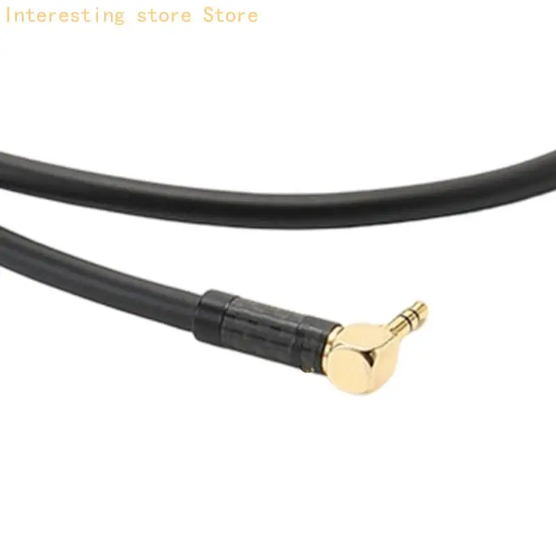 50Cm 3.5Mm Earphone Cable with Ferrite Cores Reduce Interferences for Speakers 55KC