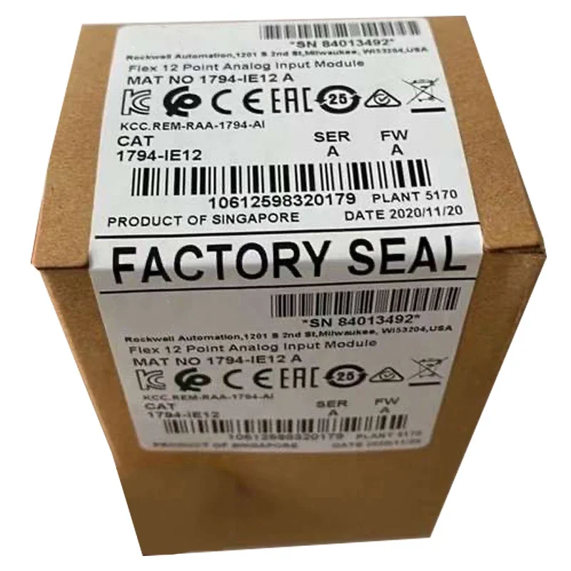 

Brand new orignial 1794-IE12 I/O Analog Input Modules Fast delivery
