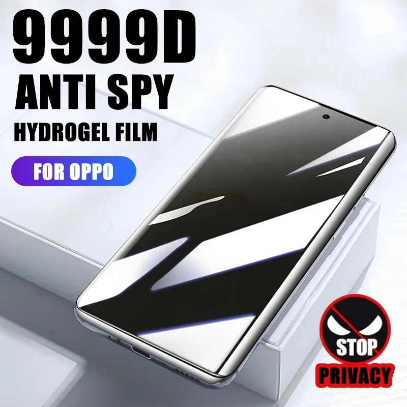 Anti Spy Privacy Hydrogel Film Screen Protector For Vivo V30 Y100t Y100 G2 Y200e 5G iQOO Neo9 Pro Global