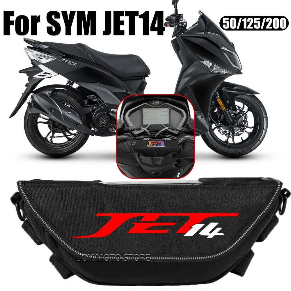 Dla SYM sym Jet14 jet14 50 125 200 akcesoria motocyklowe torba na narzędzia wodoodporna i pyłoszczelna wygodna torba podróżna na kierownicę