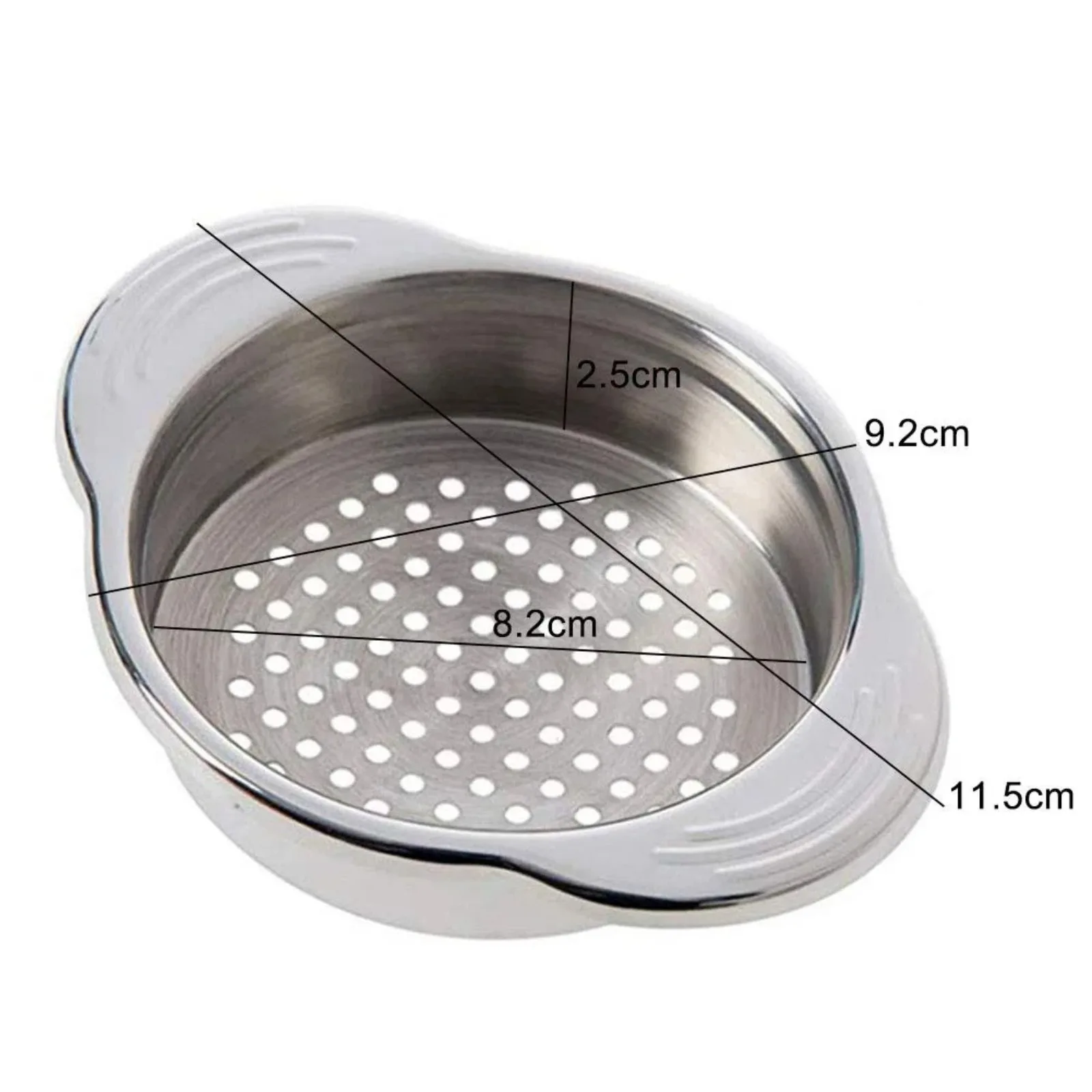 Stainless Steel Food Can Strainer Sieve Tuna Press Oil Lid Drainer Remover Home Supplies