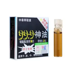 1ml New India Strong Man Sex Massage Oil Retard Ejaculation Enhancers Aphrodisiac Long Time Delay Spray Erection for Men