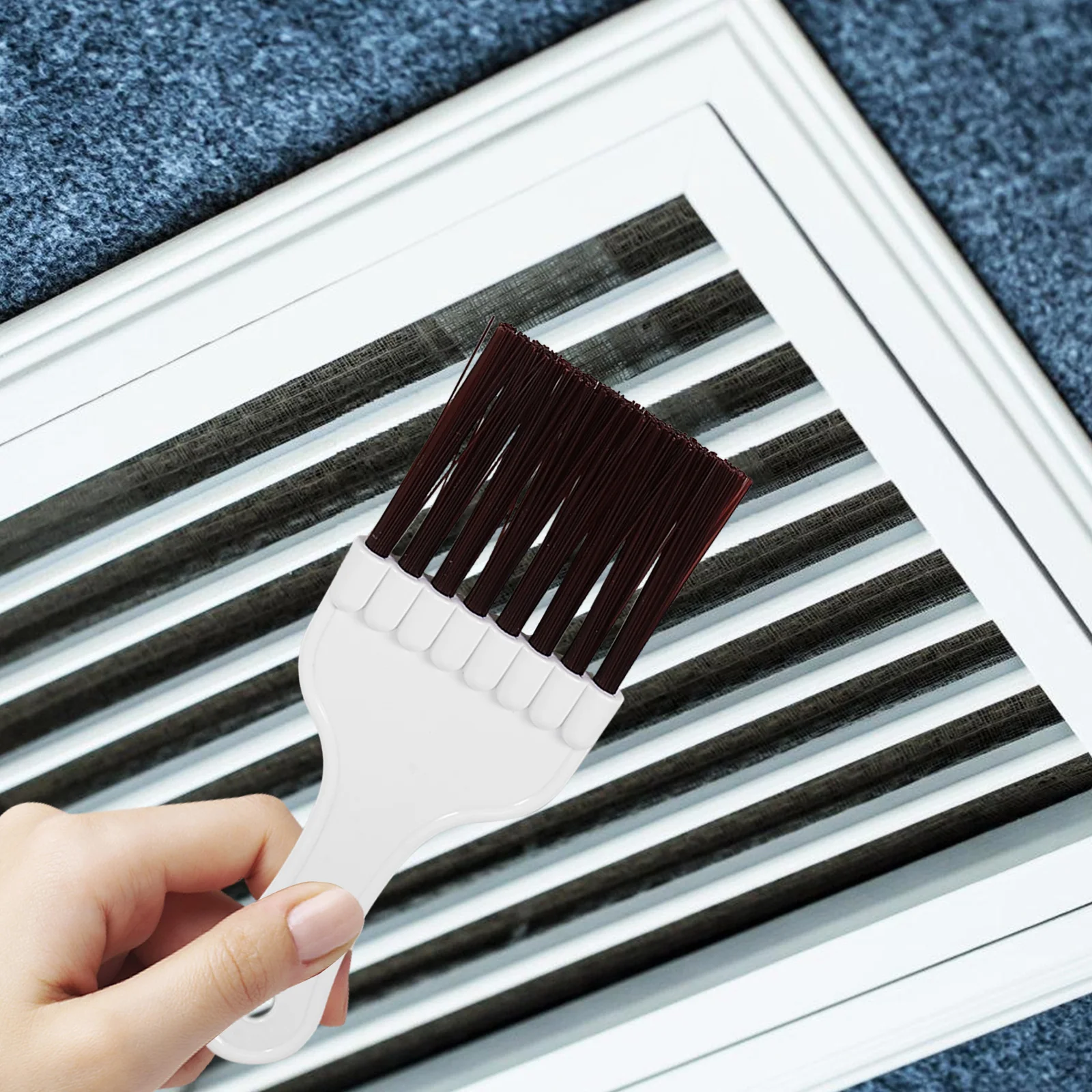 مجموعة واحدة من أدوات تنظيف مكيف الهواء، تمشيط زعانف المبرد، فرشاة من الفولاذ المقاوم للصدأ لزعنفة مكثف فعالة