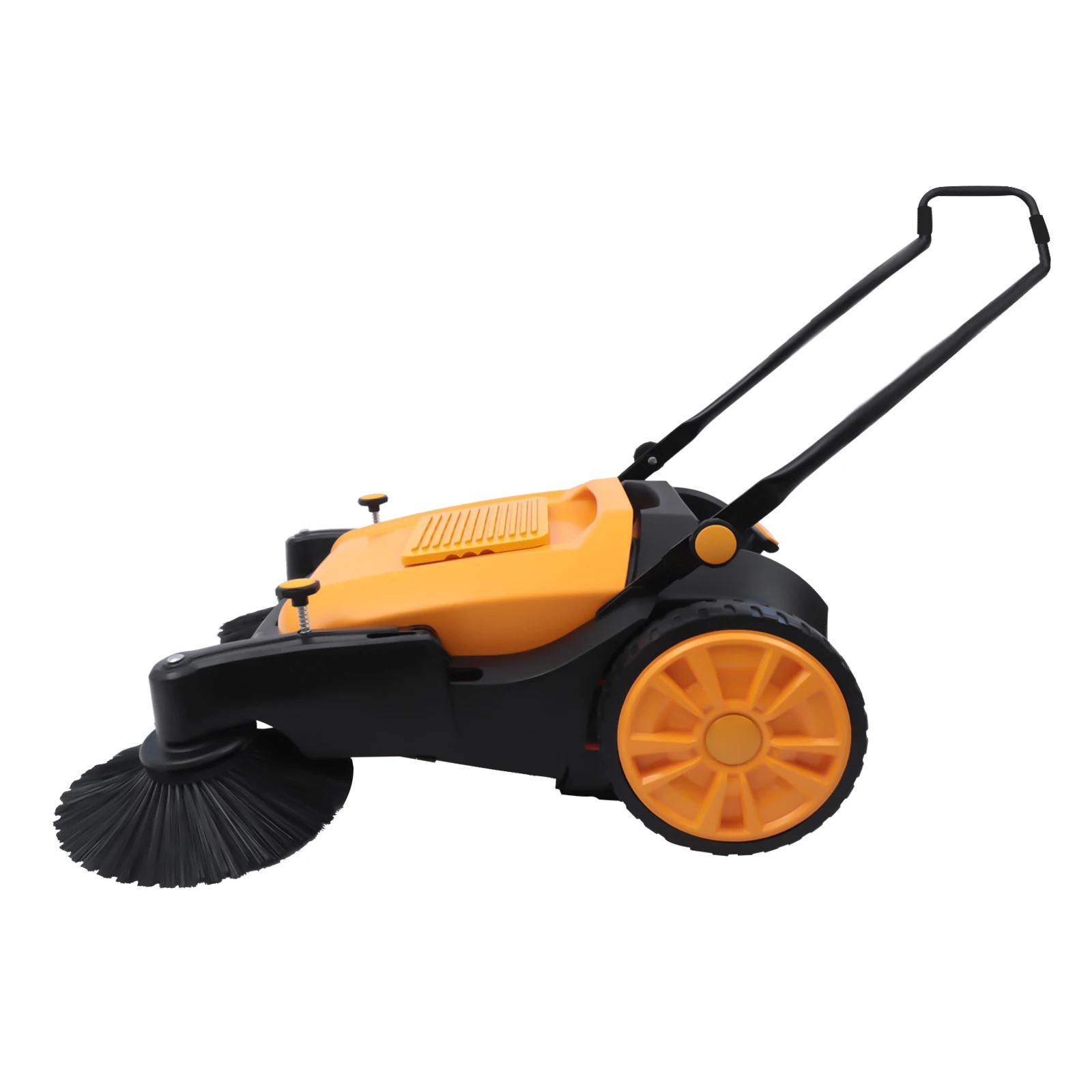 41-inch Push Type Sweeper with Large Dustbin - Multi-Gear Design for Customized Cleaning