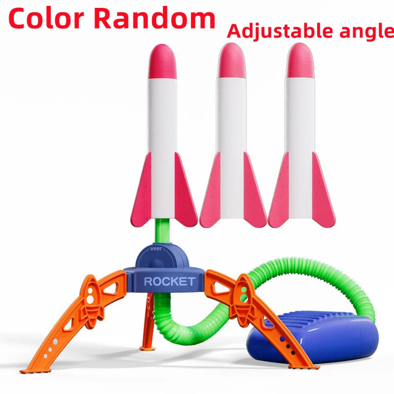 Jeux d'extérieur,Lanceur de fusée à disque volant pour enfants,jeu de plein Air amusant,jouets Jeux d'extérieur,Lanceur de fusée à disque volant pour enfants,jeu de plein Air amusant,jouets