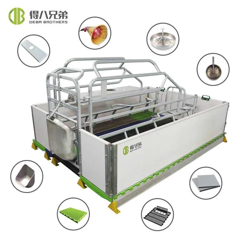 

Pig Farrowing Crate Farrowing Pen Farrowing Cage For Pig Farming equipment