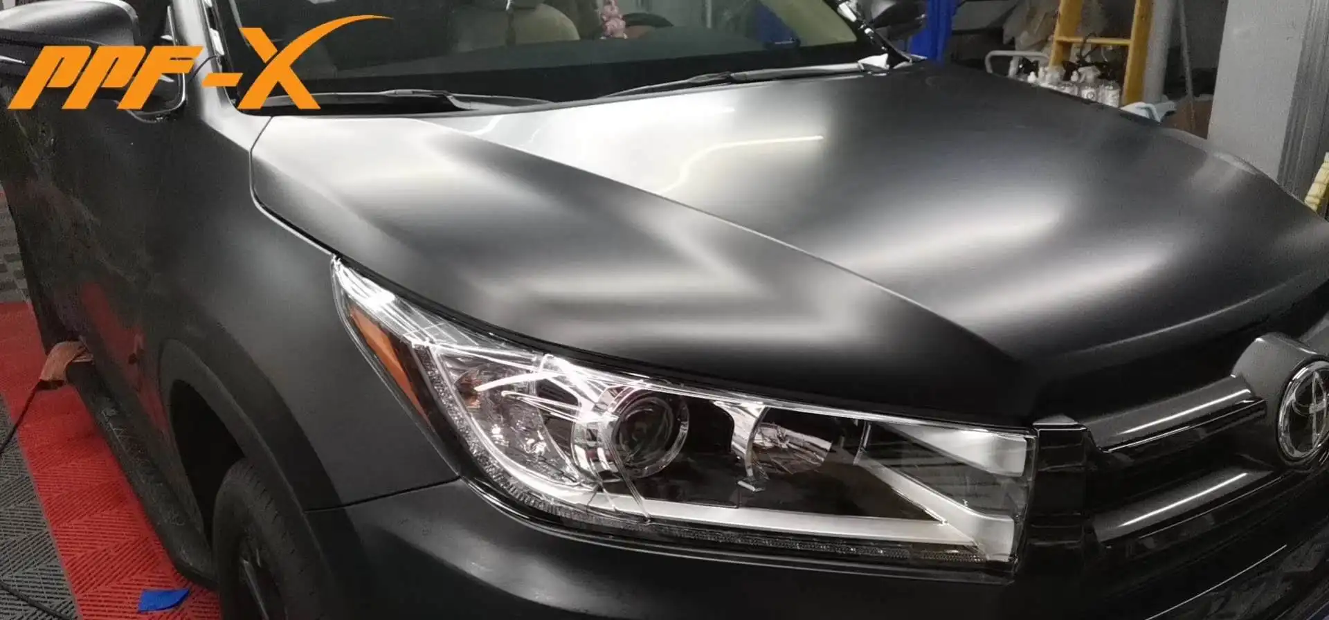 ملصقات سيارة غير لامعة من مادة TPH PPF طبقة حماية شفافة من الفينيل لف السيارة للجسم