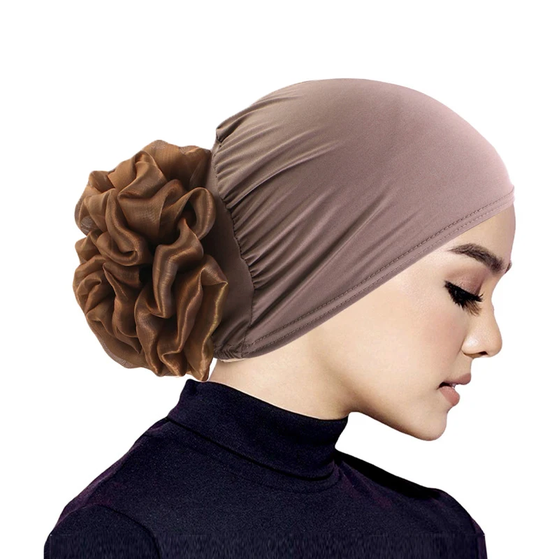 

Women Head Scarf Fashion Printed Bonnet Muslim Cap Turban Female Hat Headscarf Hat Arab Wrap Ethnic Style Headdress