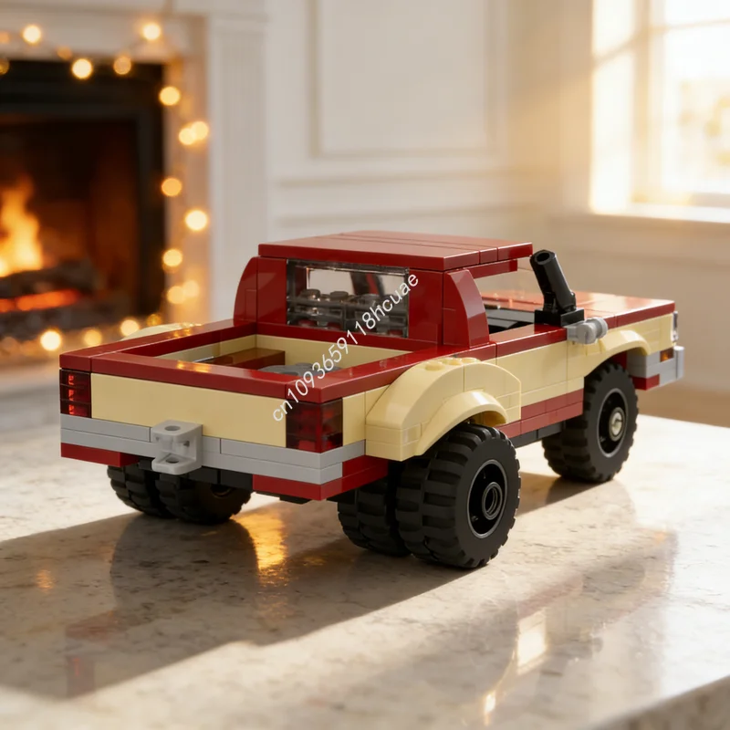 ตัวต่อ MOC MOD รถยนต์ Forded F Wonderbrickz 162 ชิ้น ของเล่นตัวต่อสร้างสรรค์ ไอเดียสร้างสรรค์ ของขวัญคริสต์มาส ตัวต่อเสริมพัฒนาการ