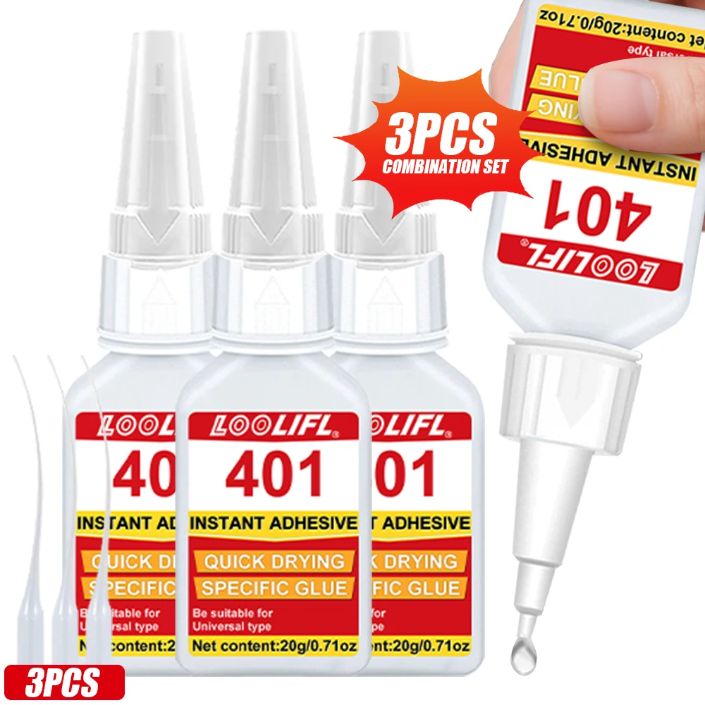 Loolifl-3er-Pack Starker Schuhreparaturkleber, Super Universeller Wasserfester Klebstoff für Professionelle Schuhmacher, Schnell Trocknend und Verschleißfest