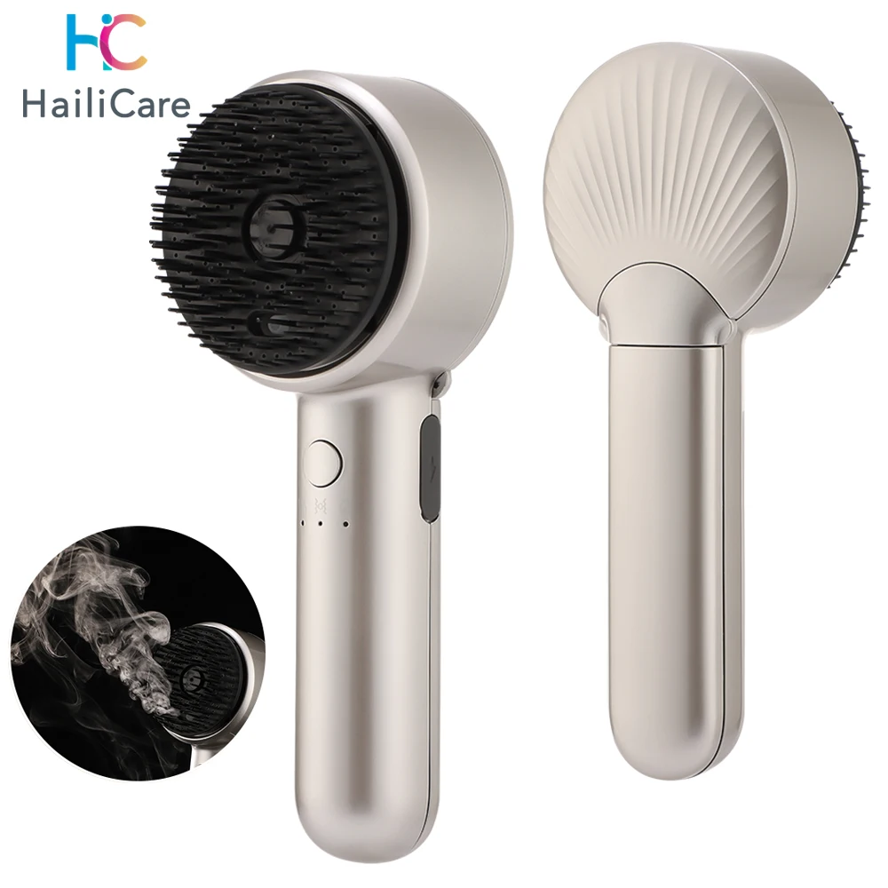 

Electric Vibration Massage Comb Red Light Therapy Hair Growth Massage Scalp Brush Anti Hair Loss Liquid Oil Applicator Hair Care