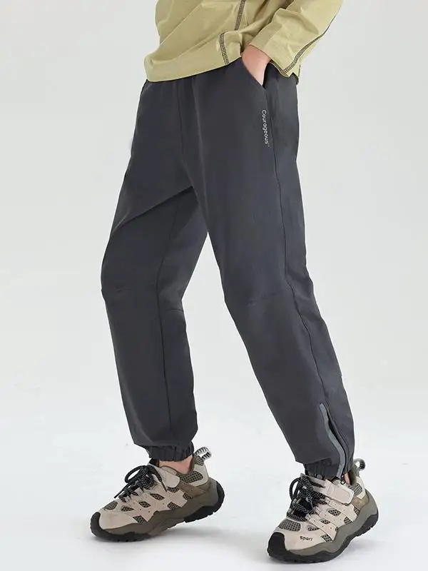Boys Casual Spring Autumn Cargo Pants Children's Leisure Workwear Long Trousers Trendy Middle Large Children Boy Sports