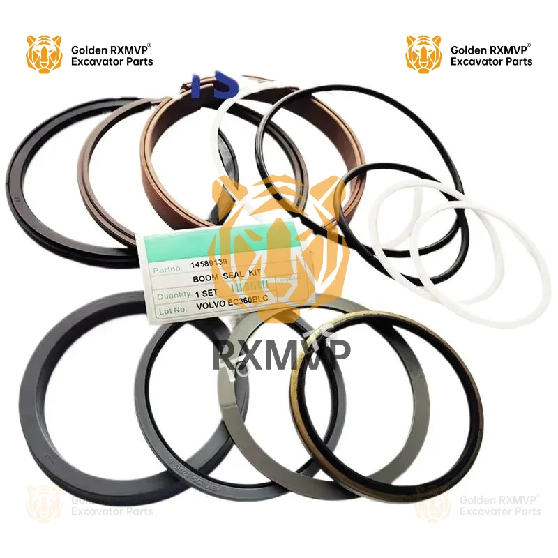 

For Volvo Ec360blc 14589139 Hydraulic Boom Repair Seal Kit Cylinder 14549596