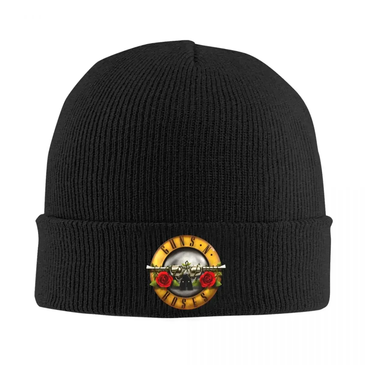 Gorro de Rock Band Guns N Roses para hombre y mujer, gorro de punto acrílico, cálido y duro, estilo Hip Hop, Unisex