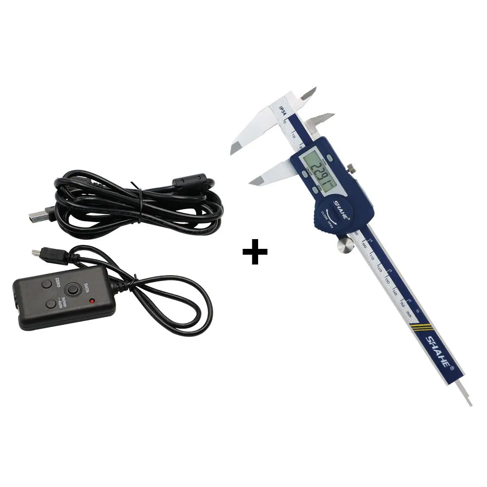 SHANHR Data Cable For SHAHE Digital Caliper /Indicators/Height Gauge /Scales
