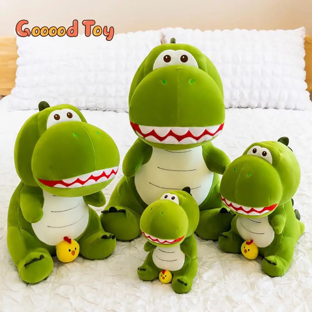 Domme Kip Dinosaurus Kussens Kawaii Knuffels Schattige Knuffels Zachte Dieren Knuffels Voor Meisjes Kids Kussen Birthyday Cadeau