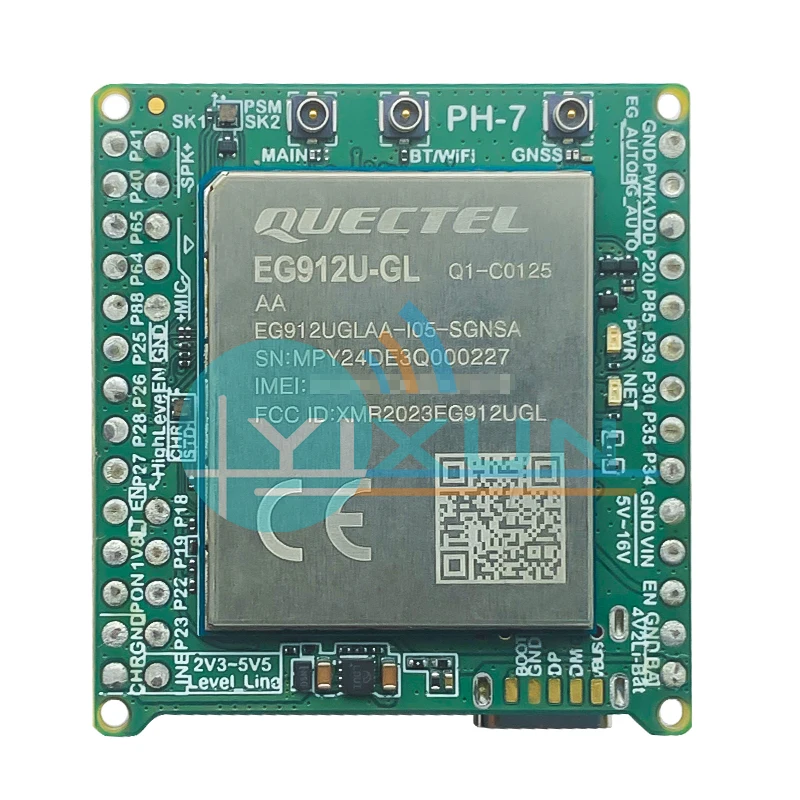 Quectel EG912U-GL LTE Cat1 Global Module Core Board GNSS Positioning BT WIFI Module Compatible With BG95 BG96 EG91 EG95 EG915U