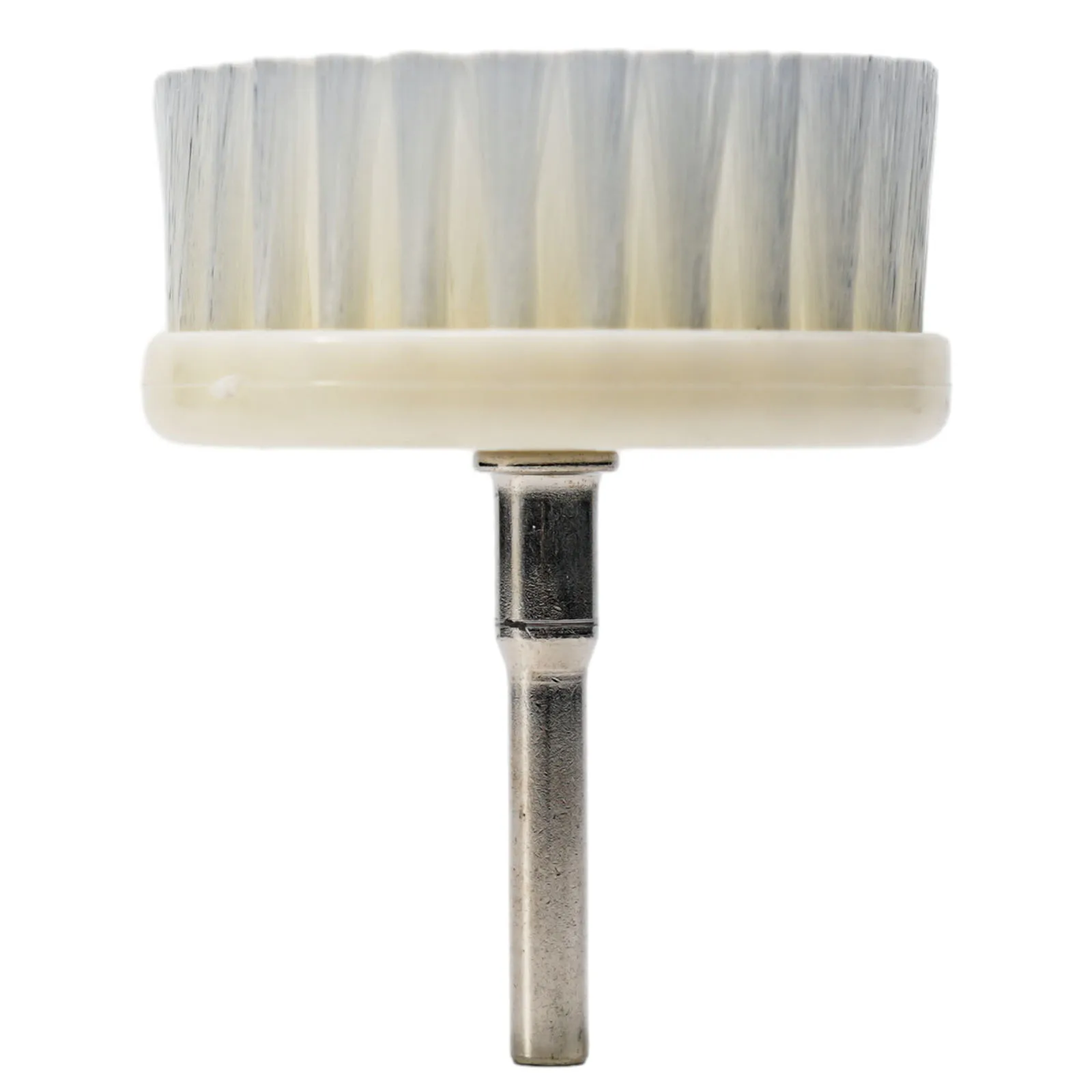 Brush Head Soft Drill Powered Brush Car Interior 60mm Diameter White  Metal 1 Pcs 6mm Shank Diameter Cleaning For Sofa