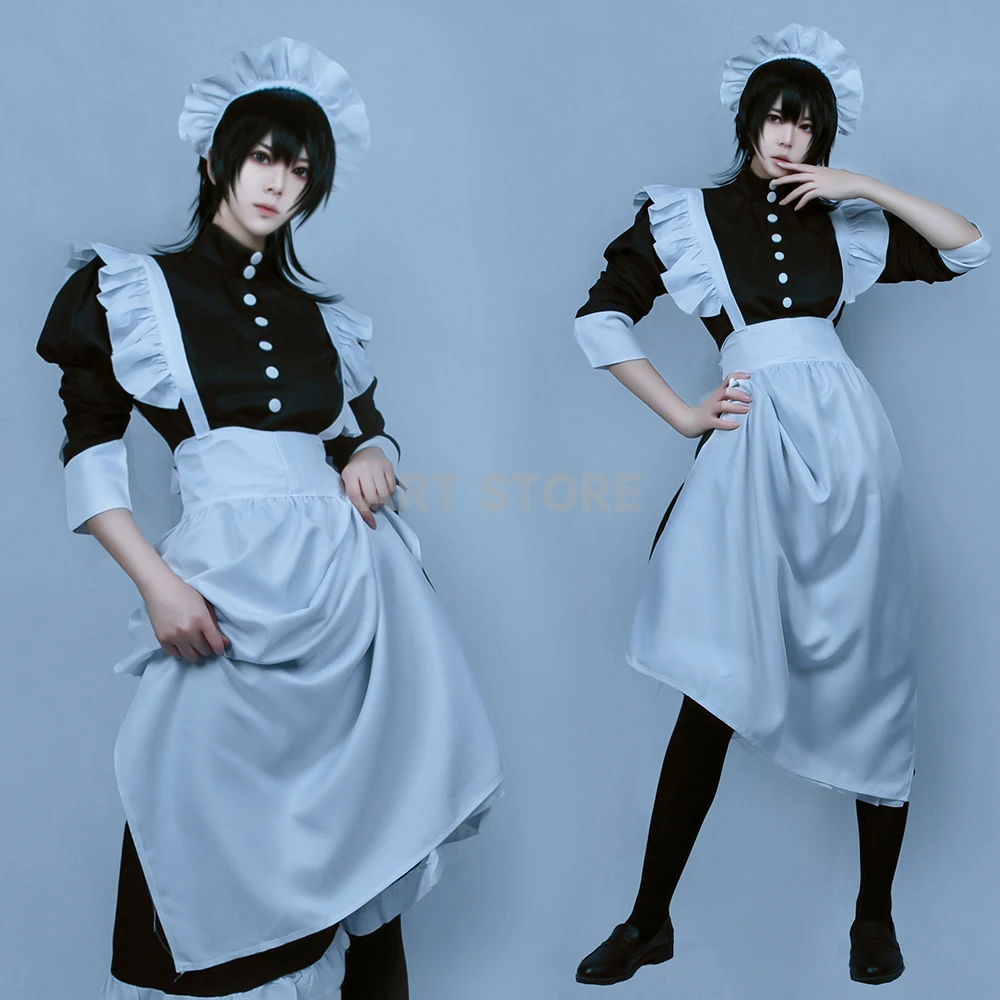 

Maid Lolita Dress Uniform Cos Male Servant Uniform Cosplay Cute School Uniform Lolita Two-dimensional Japanese Maid Cosplay