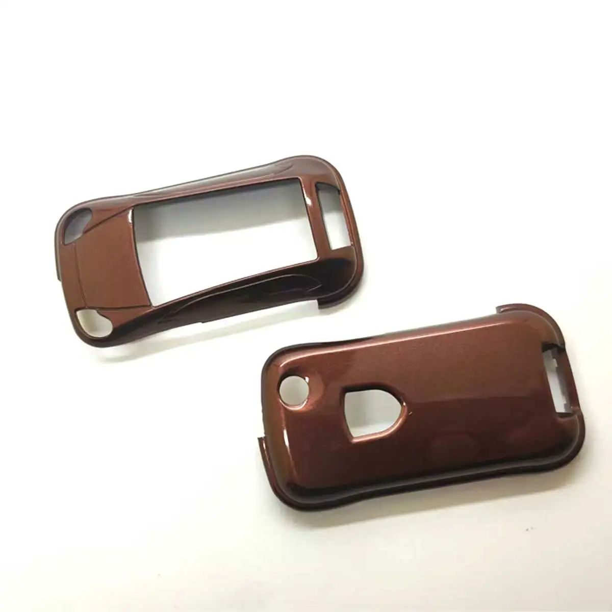 

Metallic Brown Remote Key Case Protector Accessories Cover Shell For Porsche Cayenne 1st Gen. (2003-2010)