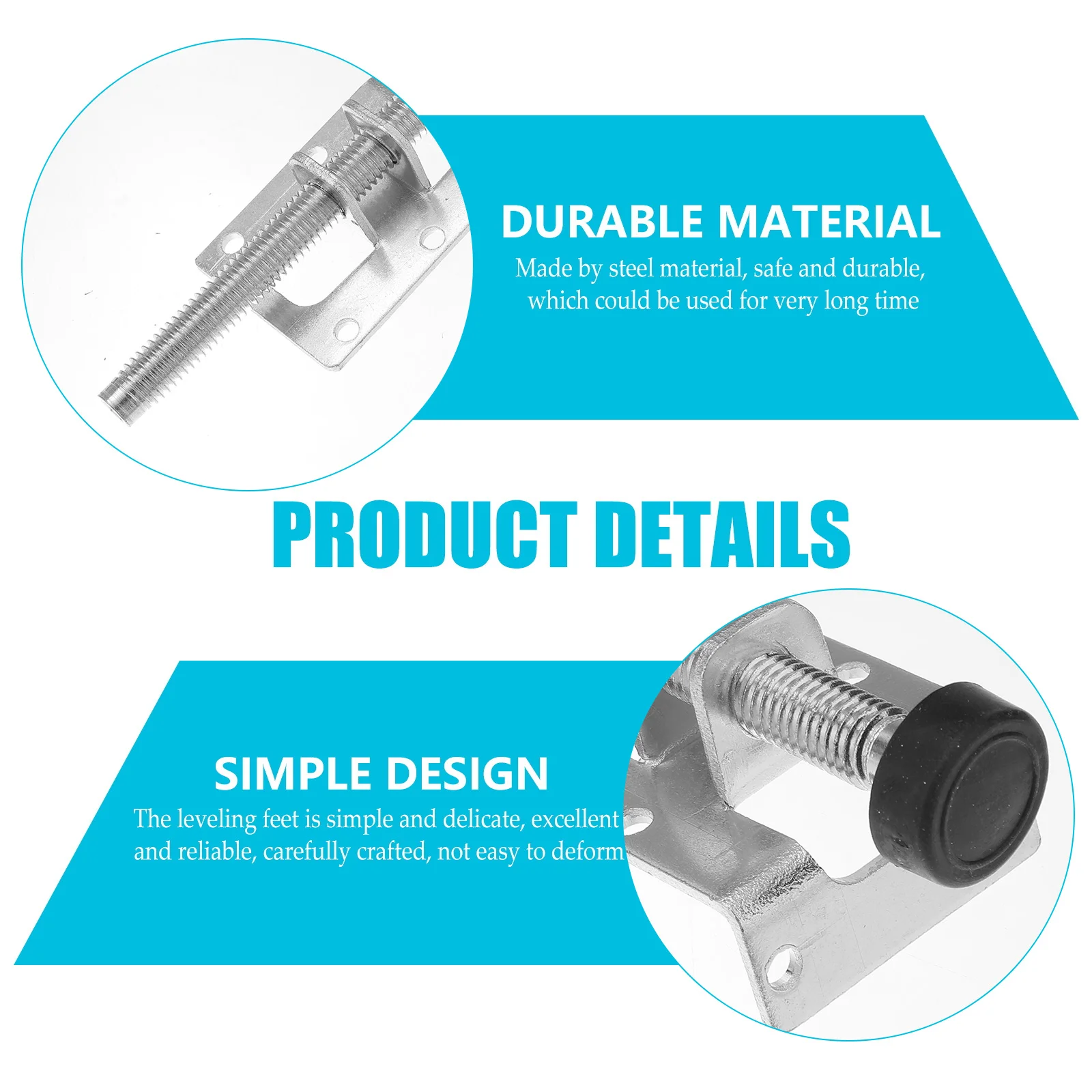 Adjustable Leveling Feet Heavy Duty Height Adjuster Furniture Leveler Foot