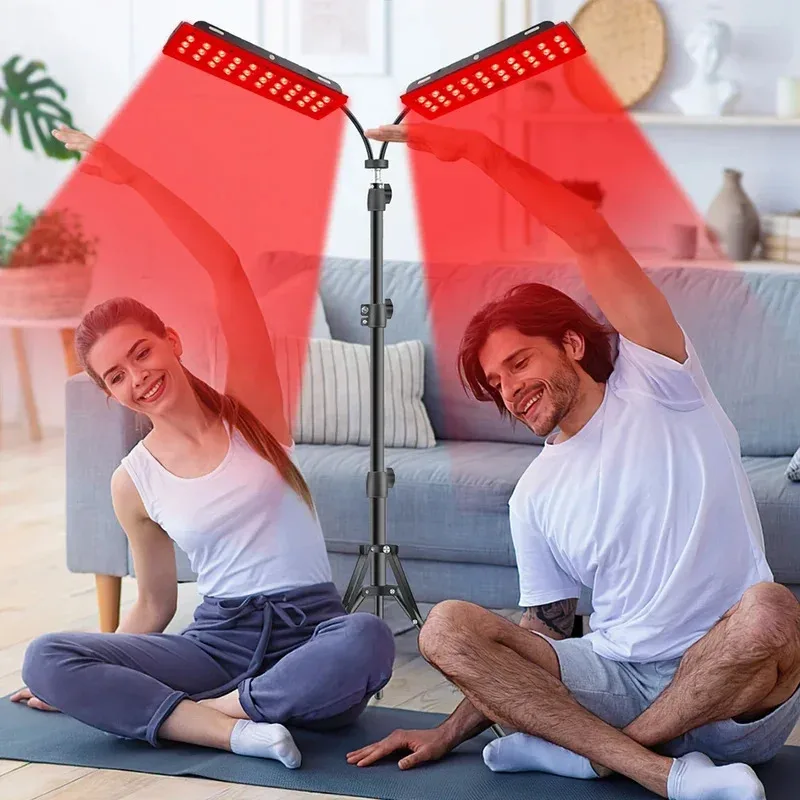 Astarexin Double Heads LED Red Light Infrared 850nm Near Device Full Muscle Body Pain Relief Skin Care
