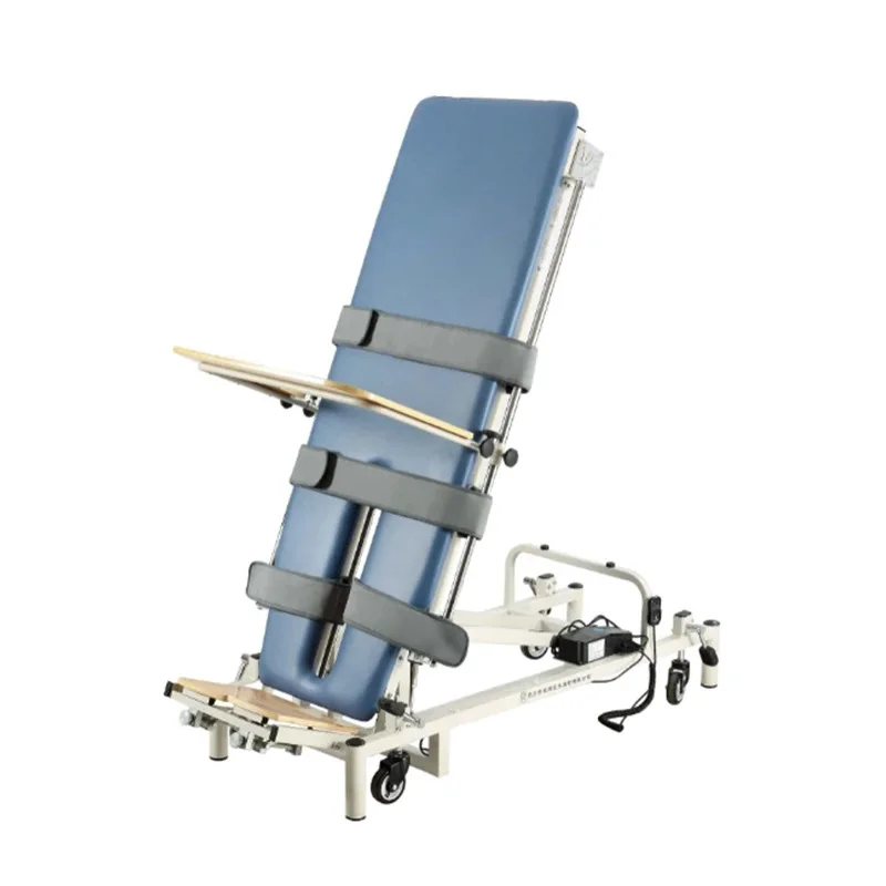 

Multifunctional Electric Physiotherapy Standing Training Bed Upright Tilt Rehabilitation Equipment Medical Bed