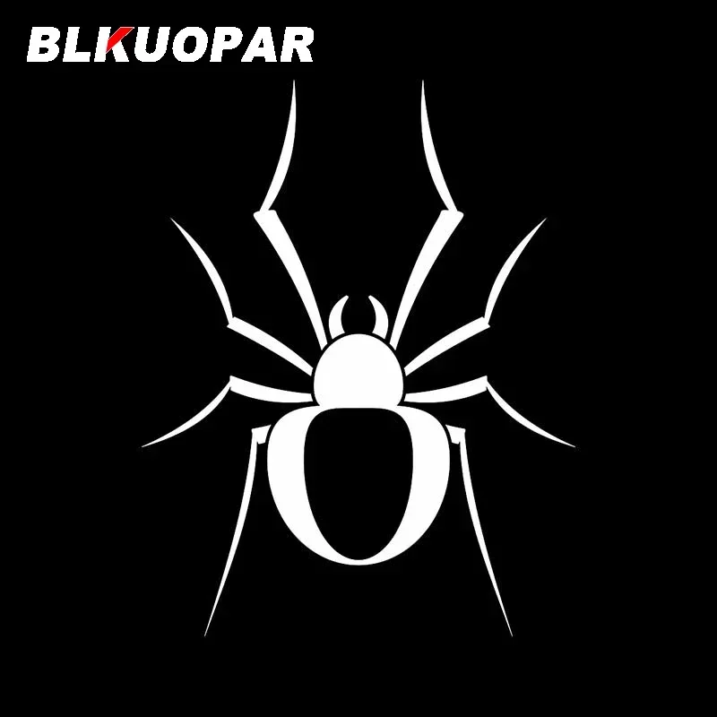 BLKUOPAR House Spider Car ملصقات مقاومة للماء للزجاج الأمامي شخصية واقية من الشمس للدراجات النارية ملحقات سيارة من الفينيل المضحكة