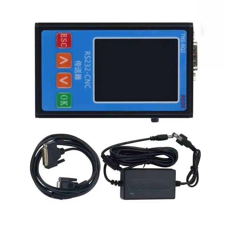 TNS-RQ2 RS232-CNC DNC CNC Program Transfer Device with USB & RS232 Ports Suitable for FANUC for MITSUBISHI ect.