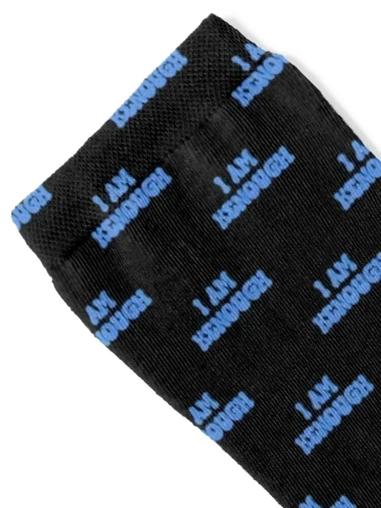 I am kenough blue Socks gym designer luxury christmas gift Socks Men Women's