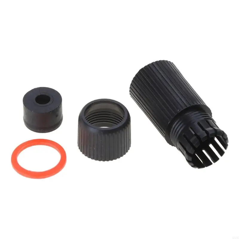 5 ชิ้นสีขาวสีดํา RJ45 กันน้ํา Connector Cap Protector สําหรับเครือข่ายกลางแจ้งสําหรับ Poe กล้อง IP Pigtail สาย IP กล้อง