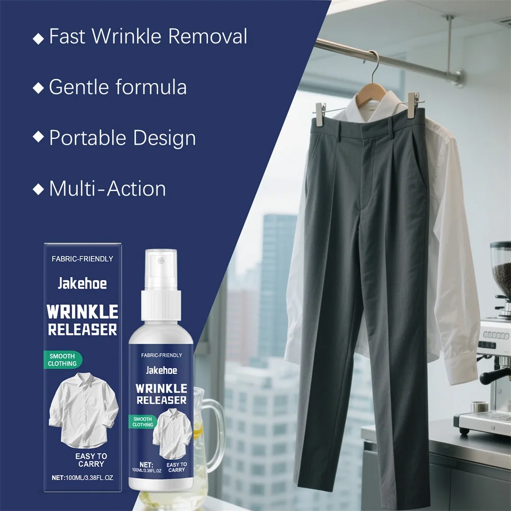 Fabric Refresher And Wrinkle Release Instants Wrinkle Removal Without Ironing Last-Minute Date Preps