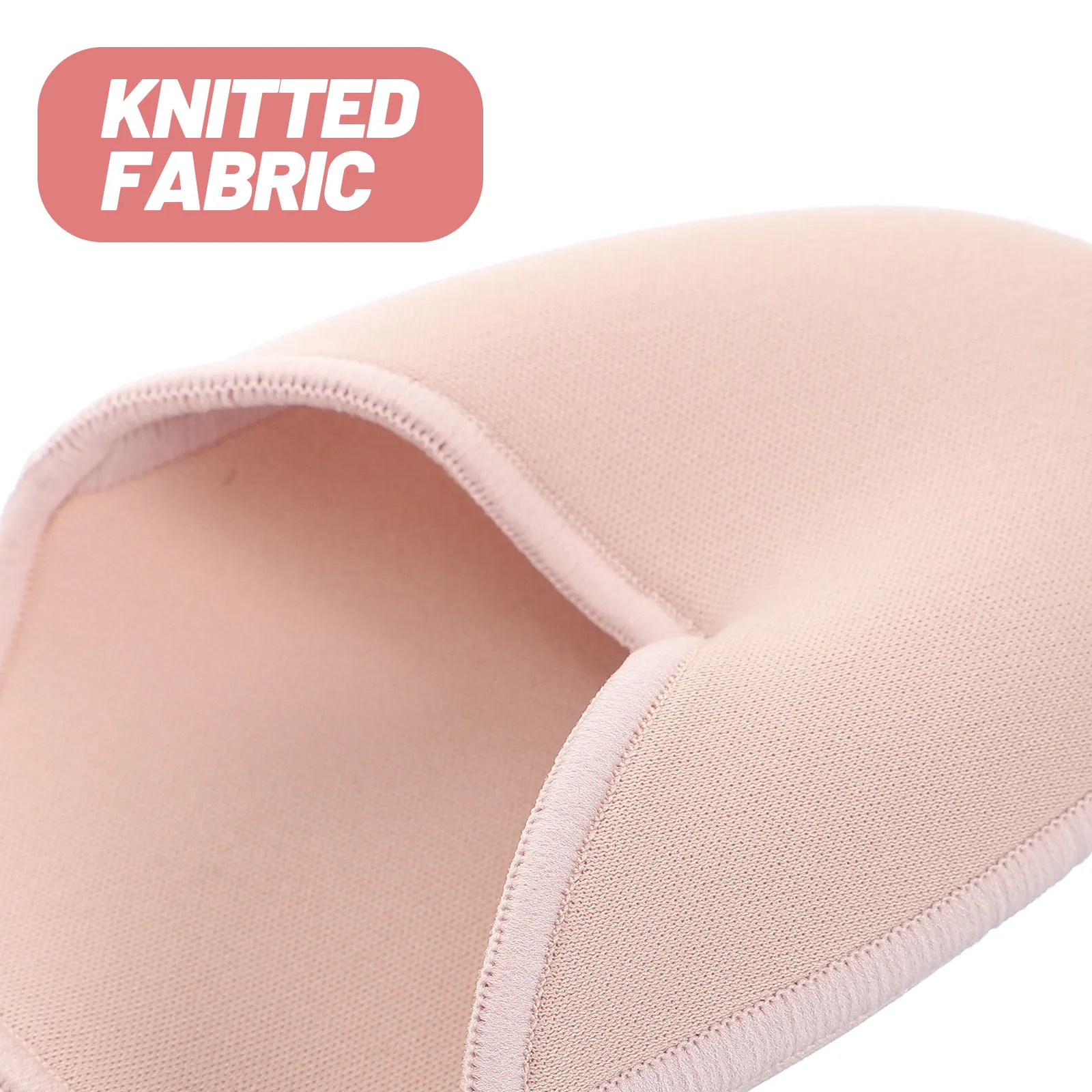 1Pair Professional Ballet Toe Pads for Pointe Shoes Cushioning Decompression Breathable Elastic Toe Covers Women Comfortable