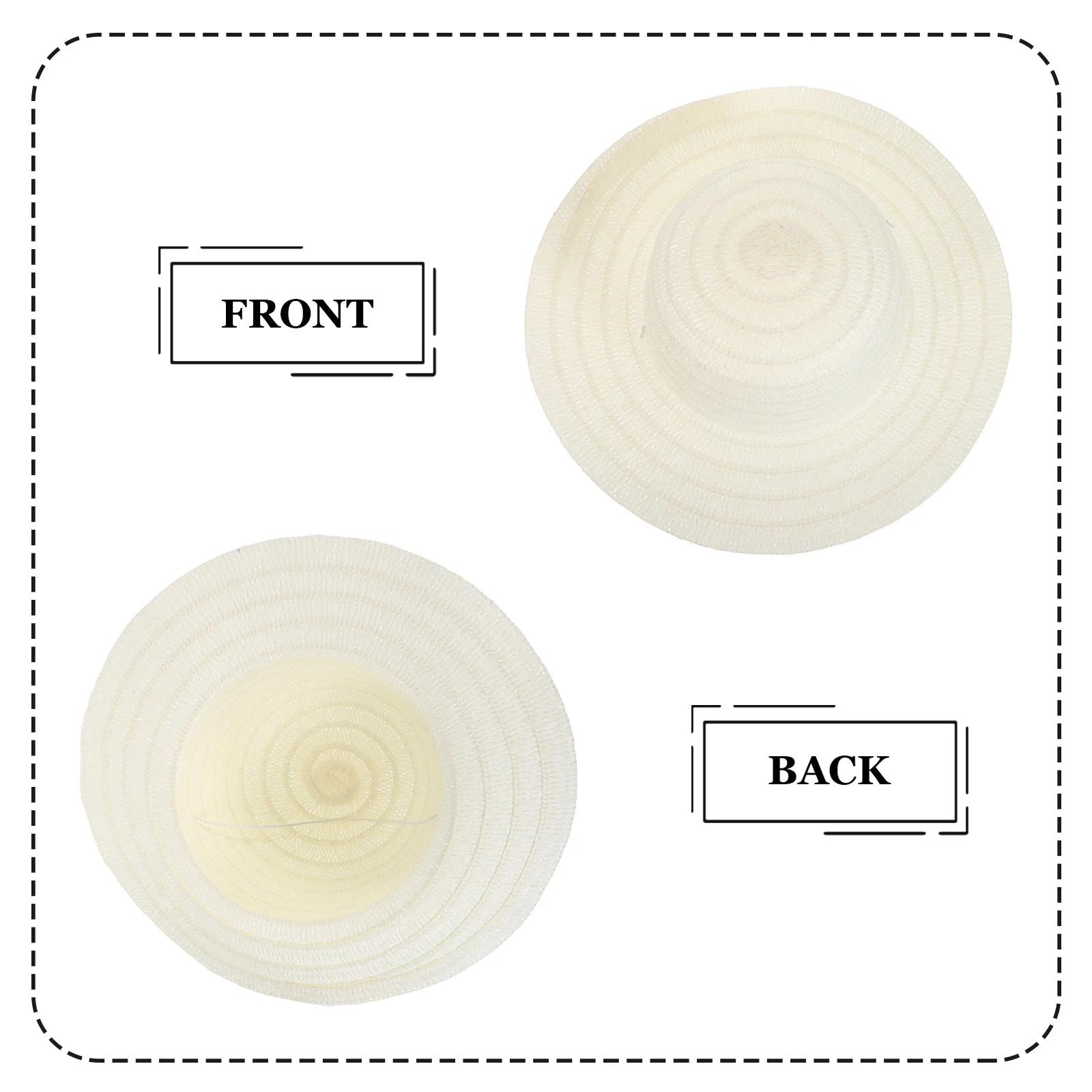 12 pezzi cappelli di paglia vuoti fai da te per bambini adulti pittura cappello da sole festa in spiaggia costume da giardino puntello a tesa larga set di cappelli da contadino asiatico